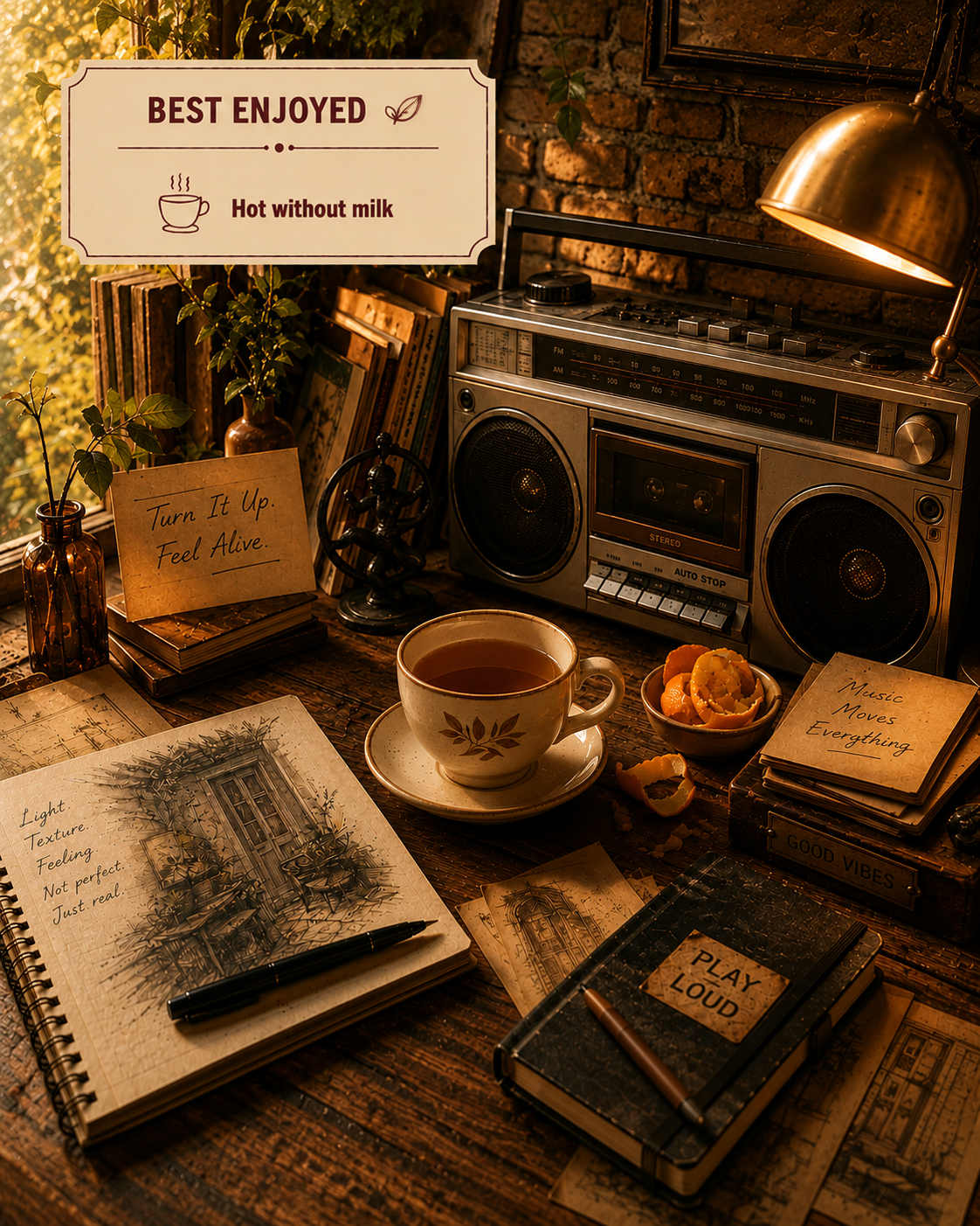 Aurizen Tea  "Boom Box"