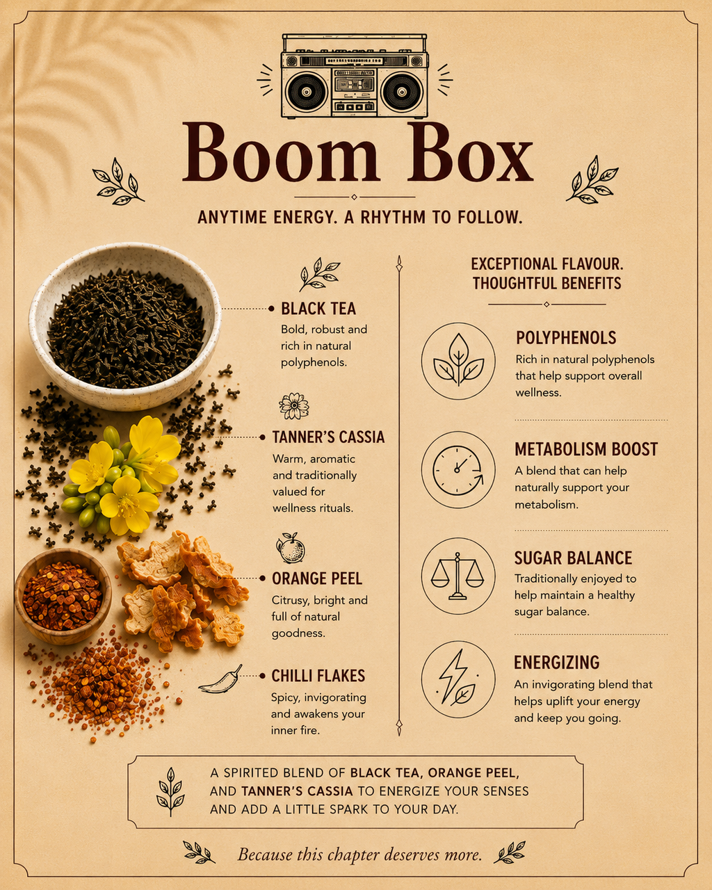 Aurizen Tea  "Boom Box"