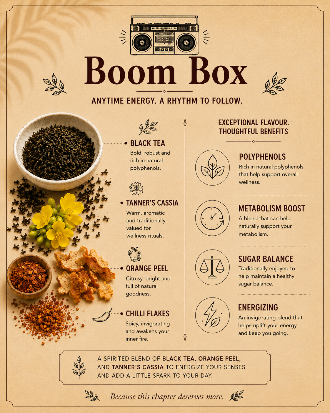 Aurizen Tea  "Boom Box"
